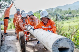 Entire 110kV power grid affected by typhoon no.13 fully restored