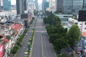 HCMC adjusts traffic on Le Loi Boulevard for inauguration ceremony