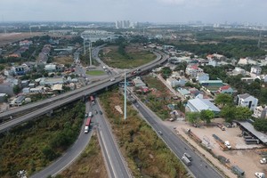 Ring Road No.2 is still waiting to be finished. (Photo: SGGP)