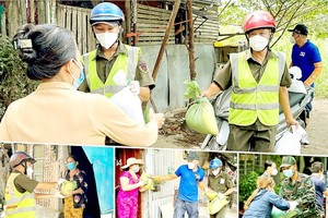 Social security maintenance tasks are put at the top priority to support vulnerable people in HCMC during the pandemic. (Photo: SGGP)