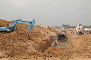 Long Thanh International Airport construction project – stage 1 is behind schedule due to lateness in land clearance