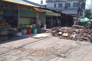 Many kiosks of Thai Xuan Kien are identified by the local authorities as agricultural land