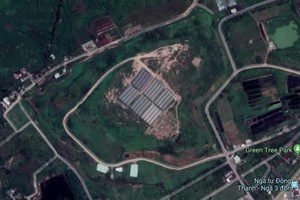 Dong Thanh Landfill in Hoc Mon District