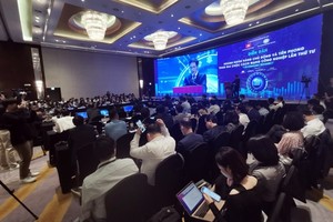 The opening session of Smart Banking 2022 forum. (Photo: SGGP)