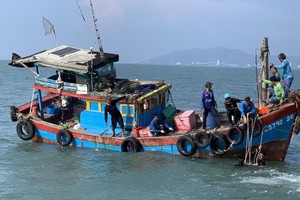 Can Gio fishermen updated with knowledge against illegal fishing
