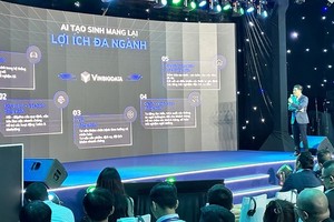 Prof. Vu Ha Van, Science Director of VinBigdata is introducing generative AI