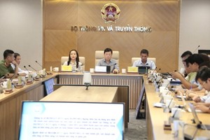 MIC is holding its regular press conference (Photo: SGGP)