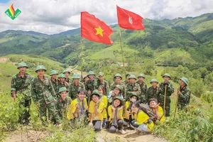 Students from Ho Chi Minh City Open University are planting forests in Dak Nong Province during their ‘Green Summer’ campaign