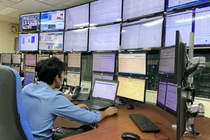 The information monitoring system in HCMC, sited in Quang Trung Software City, is an extremely important one in the city’s data strategies (Photo: SGGP)