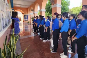 Ho Chi Minh Museum – HCMC Branch usually attracts a large number of young people 