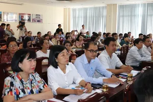 Participants in the training session for the mid-term census process in HCMC in 2024