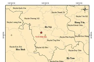 Hanoi experiences earthquake of 4 Richter scale 