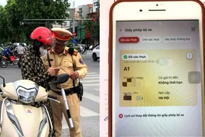 Since July 1, the traffic police have applied violation handling in the electronic environment