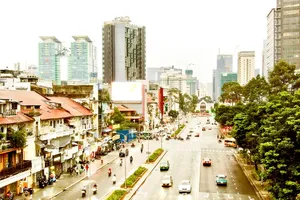 Le Loi Street in District 1 is expected to see surges in land price (Photo: SGGP)