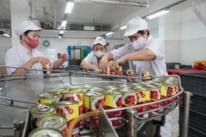 Canned food production at Vissan Co. (Photo: SGGP)