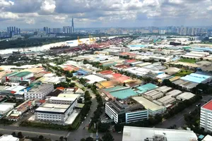HCMC from above (Photo: SGGP)