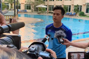 Bác sĩ Huy THọ cho biết cho biết Hoàng Nam - Danh Trung đang hồi phục rất tốt. Ảnh: Dũng Phương