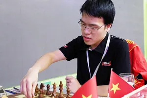 Chủ nhà Việt Nam thiếu vắng kỳ thủ Lê Quang Liêm. Ảnh: Nhật Anh