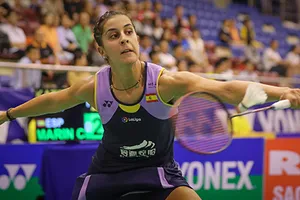 tay vợt Carolina María (Tây Ban Nha) tại giải Việt Nam Open 2019: Ảnh: Dũng Phương