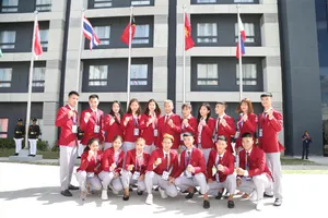 Lễ thượng cờ “hoành tráng” của đoàn thể thao Việt Nam tại SEA Games 30