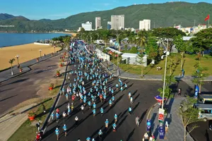 Giải Marathon Quy Nhơn 2020 đặt an toàn đường đua là trên hết. Ảnh: Nhật Anh