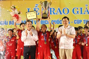 Nữ TPHCM I hai lần vô địch liên tiếp. Ảnh: Dũng Phương