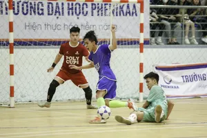 Giải vô địch futsal sinh viên toàn quốc lần 2 năm 2024 - Có 32 đội bóng về tham dự. Ảnh: Quỳnh Mai