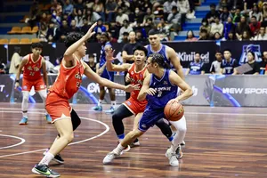 Khởi tranh Vietnam Basketball Championship 2025 - Có 10 đội nam và 5 đội nữ tham dự giải đấu. Ảnh: Dũng Phương