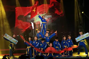 Bùng nổ cảm xúc tại Võ nhạc Vovinam Dance 2025. Ảnh: Quỳnh Mai