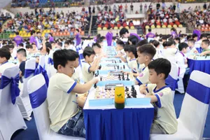 Giải cờ Vua Royalchess Winter Tournament Có 800 kỳ thủ tham dự. Ảnh: Quỳnh Mai
