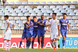 Becamex Bình Dương có chiến thắng thứ 2 liên tiếp. Ảnh: Viết Định