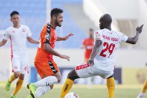 Đội bóng sông Hàn bị chia điểm trên sân nhà. Ảnh: VIẾT ĐỊNH