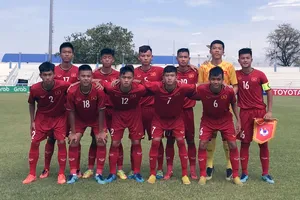 Đội U15 Việt Nam. Ảnh: Đoàn Nhật