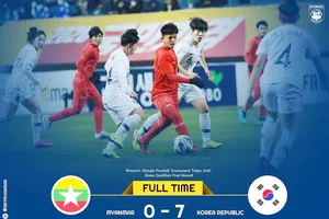 Hàn Quốc thắng dễ Myanmar ở trận khai mạc