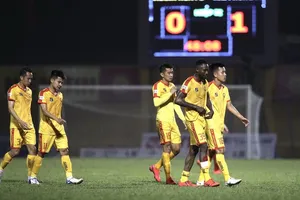 Thanh Hóa trở thành đội thứ 2 trắng tay trên sân nhà ở vòng 1 LS V-League 2020. Ảnh: MINH HOÀNG