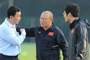 Phó Chủ tịch VFF Trần Quốc Tuấn cho biết án kỷ luật không liên quan đến AFF Cup. Ảnh: MINH HOÀNG