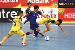 Cao Bằng chia điểm cùng Quảng Nam ở trận ra quân. Ảnh: Anh Trần