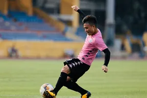 Quang Hải sẽ vắng mặt ở vòng 5 LS V-League 2020. Ảnh: HNFC