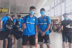 Những đội di chuyển sớm như Huế, trước thông báo dừng giải sẽ được VPF hoàn lại chi phí di chuyển. Ảnh: Hữu Thành