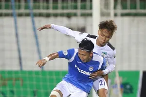 Xuân Tú là 1 trong 3 cầu thủ được Than QN cho Hải Phòng mượn. Ảnh: MINH HOÀNG