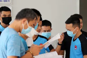 Đợt 1 của lớp tập huấn giữa mùa bóng bao gồm các trọng tài từ Quảng Nam trở ra Bắc