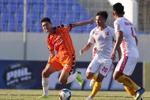 Đà Nẵng và Hải Phòng đang tranh chấp vào tốp 8. Ảnh: VIẾT ĐỊNH 