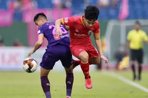 Các cầu thủ trẻ Bình Dương đã có màn trình diễn ấn tượng vào chiều 14-10. Ảnh: DŨNG PHƯƠNG