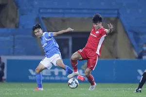 Viettel đến gần với ngôi vô địch. Ảnh: MINH HOÀNG