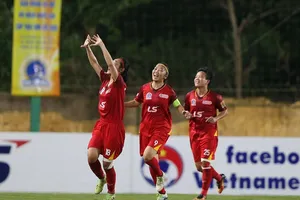 Khó cản bước TPHCM I kéo dài mạch trận bất bại sau vòng 8. Ảnh: ANH TRẦN