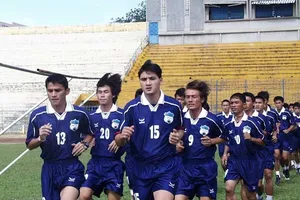 Kiatisak giai đoạn thi đấu cho HA.GL. Ảnh: Quốc Cường