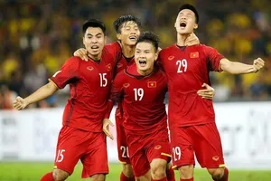 ĐT Việt Nam lên hạng 93 thế giới