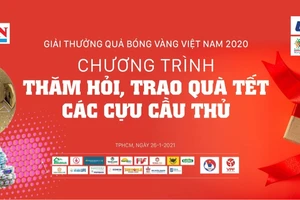 Cùng vui Tết với các cựu cầu thủ gặp hoàn cảnh khó khăn