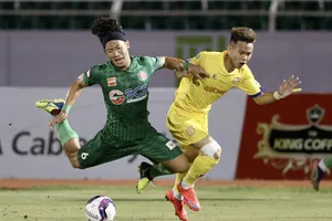 Sài Gòn FC sa sút nhanh sau mùa bóng trước. Ảnh: VPF