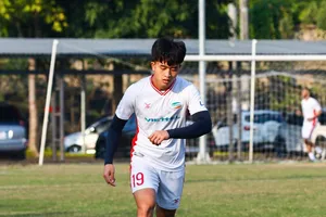 Danh Trung đang là cầu thủ nhiều triển vọng của Viettel